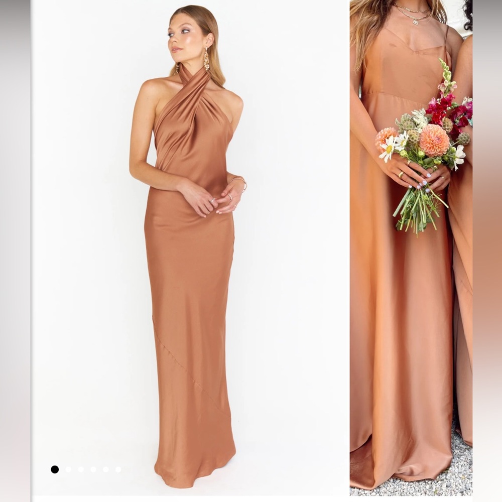 Show me your Mumu Jasmine Halter Maxi Dress